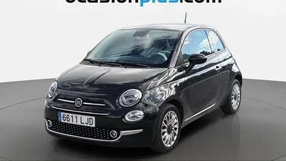 Usado Fiat 500 Lounge 69 CV (50 kW) 2020 Negro Utilitario