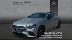 Gris / plateado Usado 2023 Mercedes E220 Descapotable | 59.990 € (Buen precio)