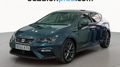 Usado Seat Leon FR 190 CV (139 kW) 2019 Azul Utilitario