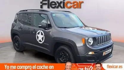 Usado Jeep Renegade Sport 110 CV (80 kW) 2018 Gris SUV