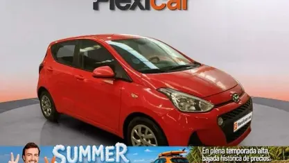 Usado Hyundai i10 GO! 67 CV (49 kW) 2018 Rojo Utilitario