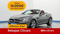 Gris Usado 2014 Mercedes SLK200 Descapotable | 16.990 € (Precio justo)