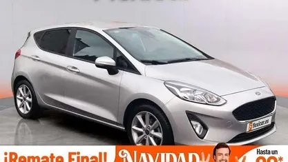 Gris Usado 2019 Ford Fiesta Trend+ Utilitario | 10.490 € (Precio justo)