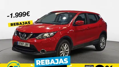 Rojo Usado 2016 Nissan Qashqai Acenta SUV | 11.991 € (Precio justo)