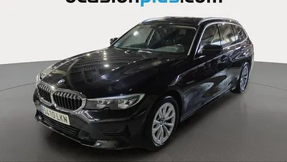 Usado BMW 318 150 CV (110 kW) 2020 Negro Familiar