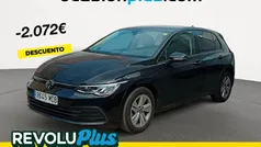 Negro Usado 2022 VW Golf VIII Life Berlina | 22.800 € (Buen precio)