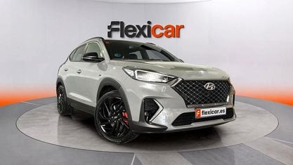 Usado Hyundai Tucson N Line 136 CV (100 kW) 2020 Gris SUV