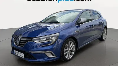 Usado Renault Mégane GT Line GT-Line 110 CV (80 kW) 2017 Azul Utilitario