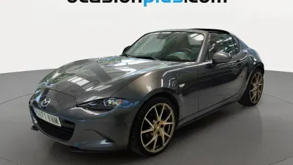 Usado Mazda MX5 132 CV (97 kW) 2018 Gris Descapotable