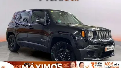 Begagnad Jeep Renegade Sport 110 HK (80 kW) 2018 Svart SUV