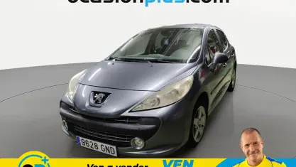 Usado Peugeot 207 Sport 95 CV (69 kW) 2009 Gris Utilitario