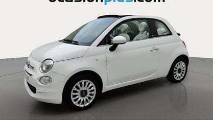 Usado Fiat 500C Lounge 69 CV (50 kW) 2019 Blanco Descapotable