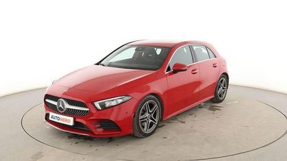 Brugt Mercedes A180 115 HK (84 kW) 2018 Rød Hatchback