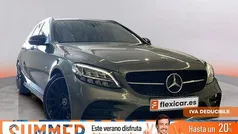 Gris Usado 2021 Mercedes C220 Familiar | 32.990 € (Un poco caro)