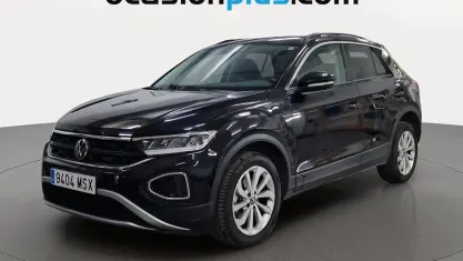 Usado VW T-Roc Life 110 CV (80 kW) 2024 Negro SUV