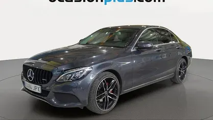 Usado Mercedes C220 170 CV (125 kW) 2016 Gris Berlina