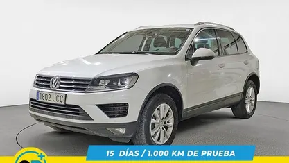 Usado VW Touareg Pure 204 CV (150 kW) 2015 Blanco SUV