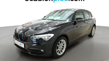 Usado BMW 116 116 CV (85 kW) 2018 Negro Utilitario
