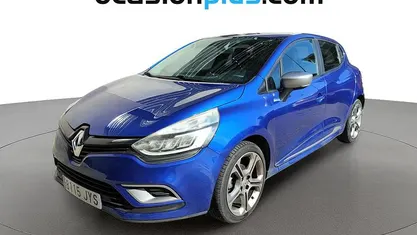 Usado Renault Clio IV GT-Line 120 CV (88 kW) 2017 Azul Utilitario