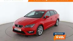 Rojo Usado 2014 Seat Leon FR Familiar | 13.299 € (Precio justo)