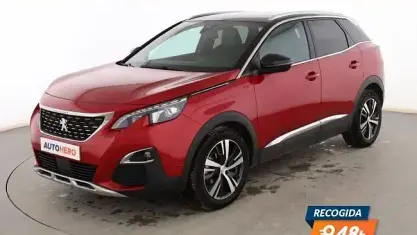 Usado Peugeot 3008 GT-line 120 CV (88 kW) 2018 Rojo SUV