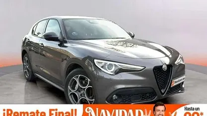 Usado Alfa Romeo Stelvio Sprint 160 CV (117 kW) 2022 Gris SUV