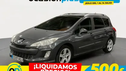 Usado Peugeot 308 Premium 112 CV (82 kW) 2011 Gris Familiar