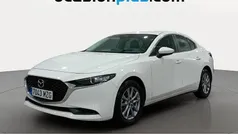 Blanco Usado 2025 Mazda 3 Prime-Line Berlina | 21.273 € (Buen precio)