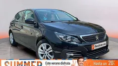 Negro Usado 2021 Peugeot 308 Active Berlina | 14.290 € (Precio justo)
