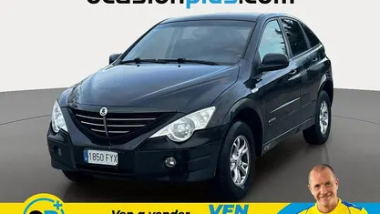 Usado Ssangyong (KGM) Actyon 141 CV (103 kW) 2007 Negro SUV