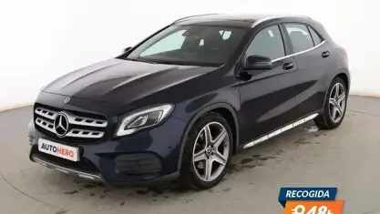 Usado Mercedes GLA250 AMG line 211 CV (155 kW) 2017 Azul SUV