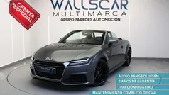 Gris Usado 2015 Audi TT Roadster S-Line Descapotable | 26.490 € (Precio justo)
