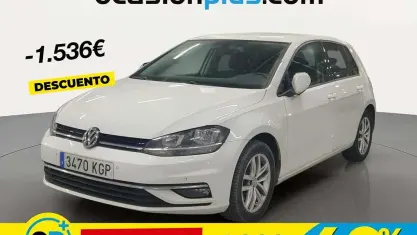 Usado VW Golf VII Advance 125 CV (91 kW) 2018 Blanco Utilitario