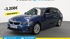 Azul Usado 2021 BMW 318 Familiar | 24.990 € (Precio justo)