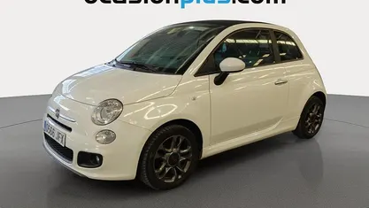 Usado Fiat 500C S 69 CV (50 kW) 2015 Blanco Descapotable