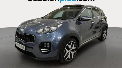 Usado Kia Sportage GT-Line 177 CV (130 kW) 2017 Azul SUV