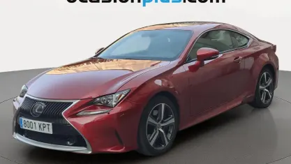 Usado Lexus RC300h Executive Line 223 CV (164 kW) 2018 Rojo Coupe