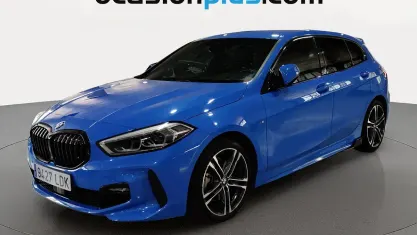 Usado BMW 118 140 CV (102 kW) 2019 Azul Utilitario