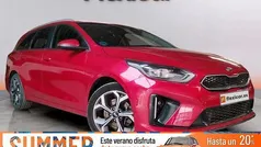 Rojo Usado 2021 Kia Ceed GT-Line Familiar | 15.990 € (Precio justo)