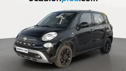 Usado Fiat 500L Cross 95 CV (69 kW) 2021 Negro Monovolumen