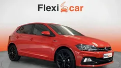 Rojo Usado 2021 VW Polo R-line Berlina | 13.790 € (Precio justo)