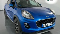 Azul Usado 2021 Ford Puma Titanium SUV | 18.500 € (Precio justo)