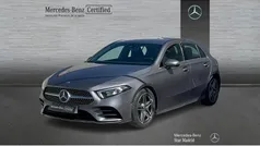 Gris / plateado Usado 2021 Mercedes A200 AMG line Berlina | 27.990 € (Buen precio)