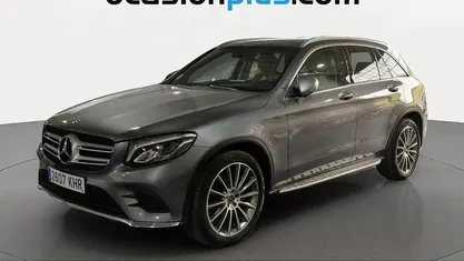 Usado Mercedes GLC220 170 CV (125 kW) 2018 Gris SUV