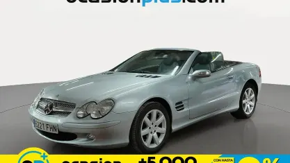 Usado Mercedes SL350 245 CV (180 kW) 2006 Plateado Coupe