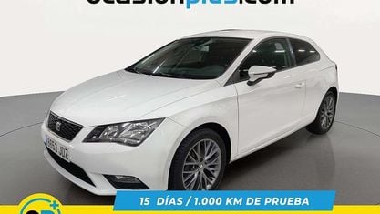 Usado Seat Leon I-Tech 105 CV (77 kW) 2015 Blanco Utilitario
