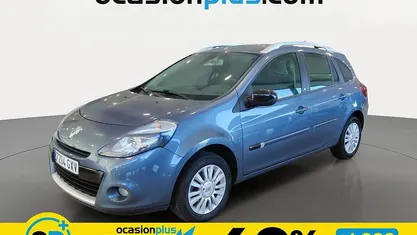 Usado Renault Clio GrandTour Expression 101 CV (74 kW) 2010 Azul Familiar