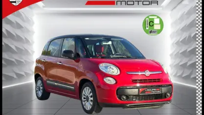 Usado Fiat 500L Pop Star 95 CV (69 kW) 2015 Rojo Monovolumen