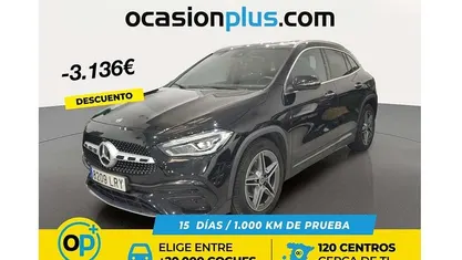 Usado Mercedes GLA200 150 CV (110 kW) 2021 Negro SUV