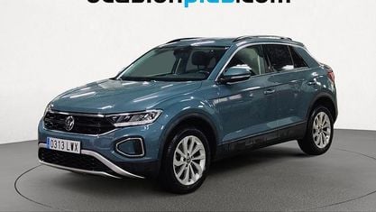 Usado VW T-Roc Life 150 CV (110 kW) 2022 Azul SUV